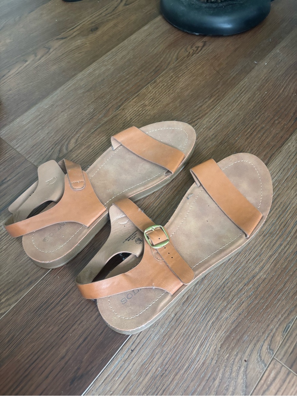 Tan Sandals - Picture 2 of 2